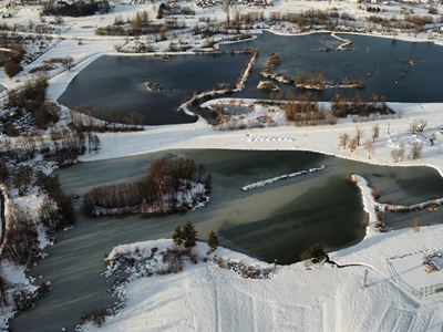Jezero u zimskom ruhu – uskoro kreće natjecateljska sezona